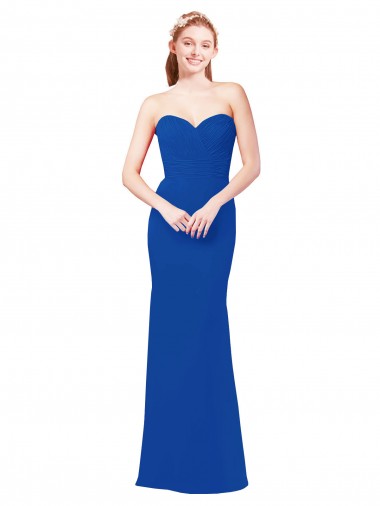 Elegant Chiffon Bridesmaid Dress with Matching Tie Glasgow