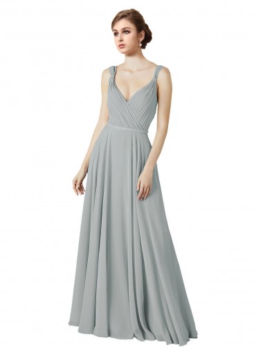 Figure Flattering Chiffon Bridesmaid Dress with Beaded Detail Glasgow