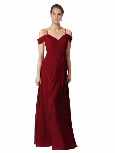 Chiffon with Beaded Embroidery Bridesmaid Dress Glasgow
