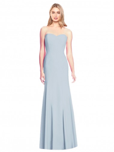 Sweetheart Strapless Flared Skirt Maxi Bridesmaid Dress / Prom Dress Glasgow