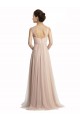 Sweetheart A-Line Tulle Draped Bridesmaid Dress
