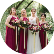 Shop Red Bridesmaid Dresses Glasgow