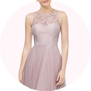 Shop Illusion Neck Bridesmaid Dresses Glasgow