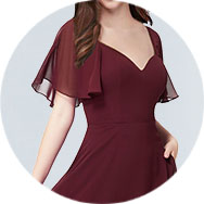 Shop Flutter Sleeves Bridesmaid Dresses Glasgow