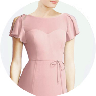 Shop Short Sleeves Bridesmaid Dresses Glasgow