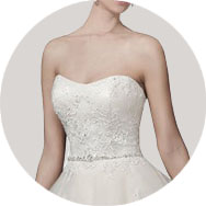 Shop Strapless Wedding Dresses Glasgow